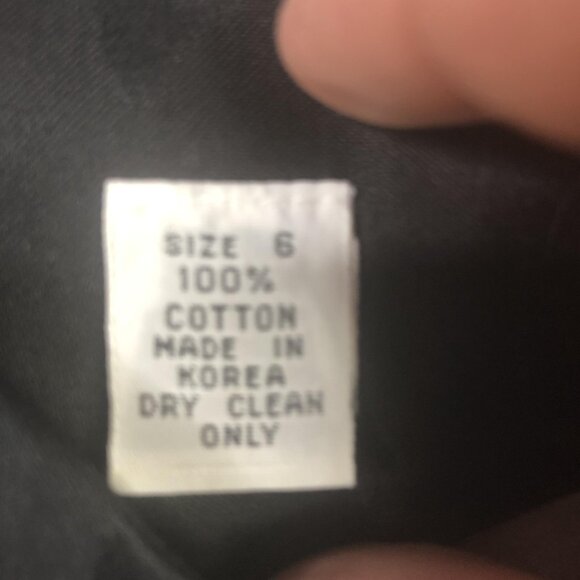 Vintage A.J. Bari Dress Womens Size 6 Black Jacquard Leopard Sheath Cutout 90s - Picture 9 of 11